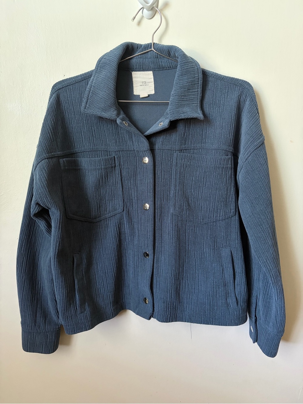 Thread & Supply Slate Blue Utility Jacket